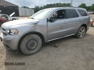 2013 Dodge Durango Crew z VIN 1C4RDHDG9DC687114, wystawiony jako Copart lot #53514085 z przebiegiem 116 120 mil mil oraz Szkoda całkowita • Salvage title. Historia ofert i sprzedaży dostępna na DreamBid. Obrazek 1.
