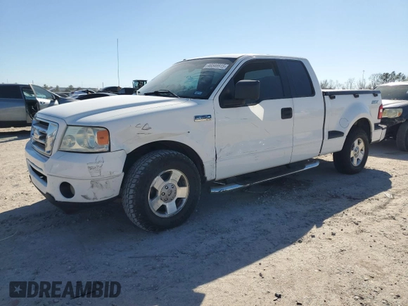2006 Ford F-150 STX with VIN 1FTRX02W46KC45336, listed as a Copart auction lot 46546915 with 167,228 mi miles and Salvage title. Bid and sale history available at DreamBid. Image 1.