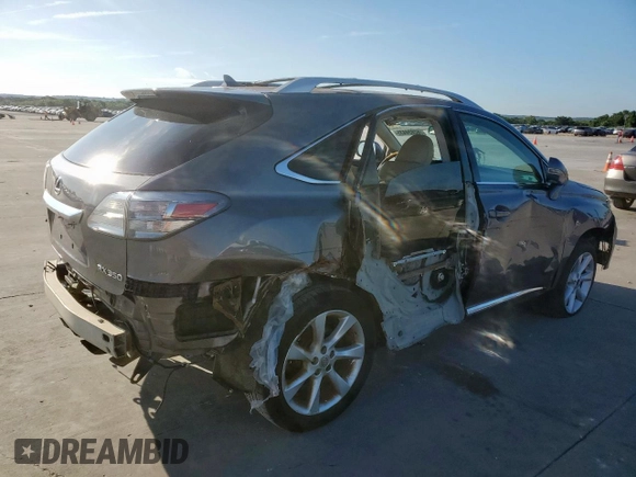 2012 Lexus RX 350 with VIN 2T2ZK1BA7CC072588, listed as a Copart auction lot 62834435 with 161,376 mi miles and Clean title. Bid and sale history available at DreamBid. Image 3.