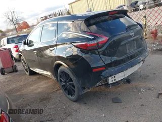 2023 Nissan Murano SV with VIN 5N1AZ2BS6PC142622, listed as a IAAI auction lot 40769002 with 24,053 mi miles and . Bid and sale history available at DreamBid. Image 3.