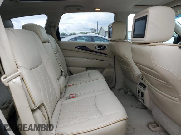 2014 Infiniti QX60 with VIN 5N1AL0MM8EC501163, listed as a Copart auction lot 55392845 with 119,097 mi miles and Salvage title. Bid and sale history available at DreamBid. Image 11.