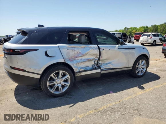 2018 Land Rover Range Rover Velar S with VIN SALYB2RX5JA725123, listed as a Copart auction lot 52587305 with 103,063 mi miles and Salvage title. Bid and sale history available at DreamBid. Image 3.