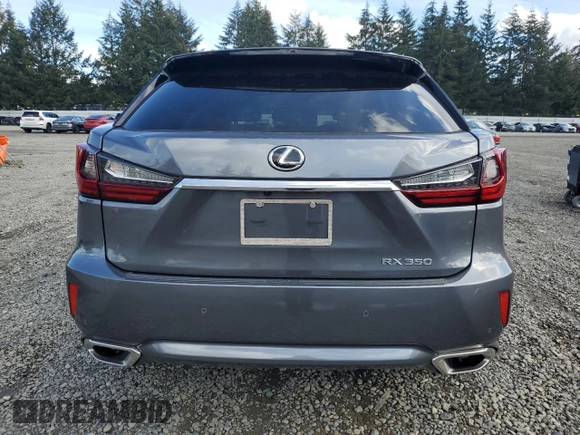 2020 Lexus RX with VIN 2T2HZMDA6LC238315, listed as a Copart auction lot 48080715 with 36,640 mi miles and Salvage Title. Bid and sale history available at carsss.com. Image 6.