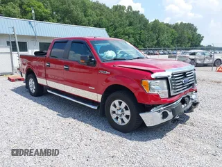 2011 Ford F-150 XLT with VIN 1FTFW1ET0BFC54437, listed as a IAAI auction lot 42605656 with 156,422 mi miles and . Bid and sale history available at DreamBid. Image 1.