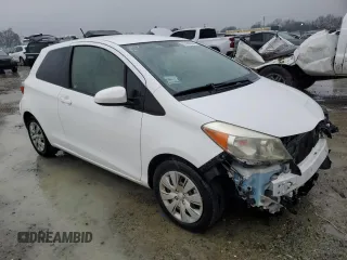 2013 Toyota Yaris L with VIN JTDJTUD32DD570667, listed as a Copart auction lot 87439884 with 97,434 mi miles and Clean Title. Bid and sale history available at carsss.com. Image 4.
