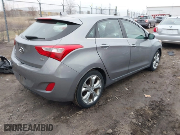 2013 Hyundai Elantra GT with VIN KMHD35LE0DU148382, listed as a IAAI auction lot 41898768 with 77,673 mi miles. Bid and sale history available at carsss.com. Image 4.
