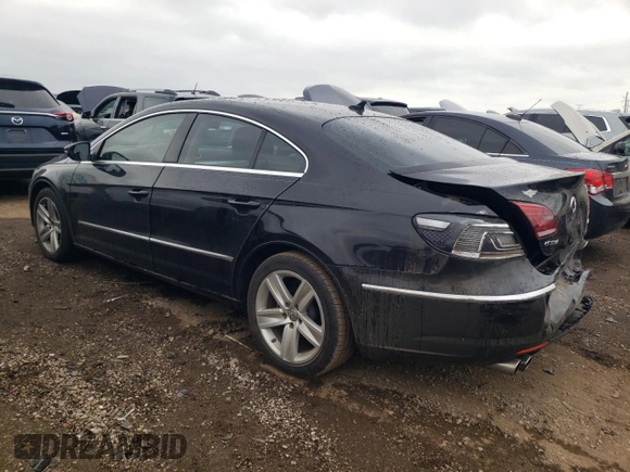 2015 Volkswagen CC R-Line with VIN WVWBP7AN1FE801216, listed as a Copart auction lot 67733404 with 48,394 mi miles and Salvage Title. Bid and sale history available at carsss.com. Image 2.