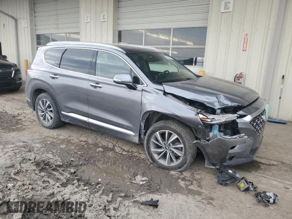 2019 Hyundai Santa Fe Limited with VIN 5NMS5CAD6KH018163, listed as a Copart auction lot 50663845 with 66,452 mi miles and Salvage Title. Bid and sale history available at carsss.com. Image 4.