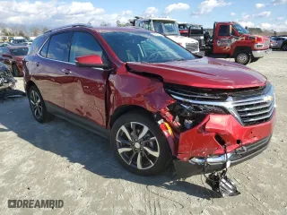2022 Chevrolet Equinox Premier with VIN 2GNAXNEVXN6150821, listed as a Copart auction lot 85055604 with 10,933 mi miles and Salvage Title. Bid and sale history available at carsss.com. Image 4.