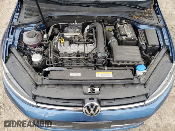 2021 Volkswagen Golf TSI с VIN 3VWG57AU6MM007240, выставлен на аукционе Copart как лот 65040124 с пробегом 6 144 миль миль и Списание • Salvage title. История ставок и продаж доступна на DreamBid. Изображение 11.