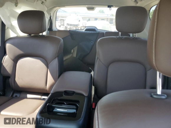 2024 Infiniti QX80 LUXE with VIN JN8AZ2AE7R9325614, listed as a Copart auction lot 59972514 with 8,594 mi miles and Salvage Title. Bid and sale history available at carsss.com. Image 10.