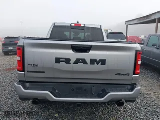 2025 Ram 1500 Big Horn with VIN 1C6SRFFP5SN502795, listed as a IAAI auction lot 41498981 with 6,565 mi miles. Bid and sale history available at carsss.com. Image 16.