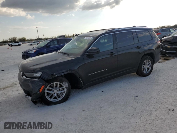 2023 Jeep Grand Cherokee Laredo z VIN 1C4RJKAG3P8873510, wystawiony jako Copart lot #44617535 z przebiegiem 15 685 mil mil oraz Szkoda całkowita • Salvage title. Historia ofert i sprzedaży dostępna na DreamBid. Obrazek 1.