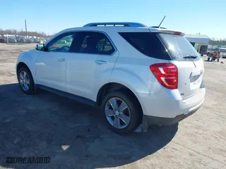 2016 Chevrolet Equinox LTZ with VIN 2GNALDEK8G1128022, listed as a IAAI auction lot 41843786 with 123,538 mi miles. Bid and sale history available at carsss.com. Image 3.
