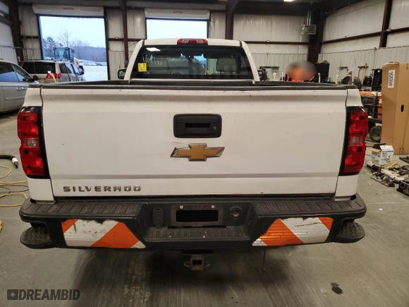 2018 Chevrolet Silverado 1500 Work Truck with VIN 1GCNCNEH7JZ261728, listed as a Copart auction lot 42044705 with 0 mi miles and Clean Title. Bid and sale history available at carsss.com. Image 6.
