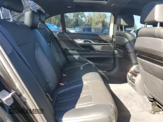 2016 BMW 7 Series 750i with VIN WBA7F0C5XGGL99549, listed as a Copart auction lot 41880015 with 54,181 mi miles and Salvage Title. Bid and sale history available at carsss.com. Image 10.