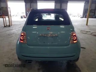 2017 FIAT 500 Pop with VIN 3C3CFFLR7HT542417, listed as a Copart auction lot 64205895 with 59,482 mi miles and Clean title. Bid and sale history available at DreamBid. Image 6.