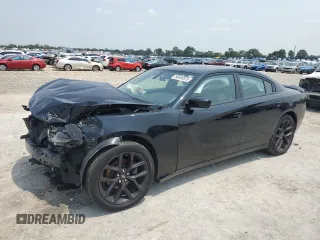 2020 Dodge Charger SXT with VIN 2C3CDXBG9LH208838, listed as a Copart auction lot 60450875 with 68,055 mi miles and Salvage title. Bid and sale history available at DreamBid. Image 1.