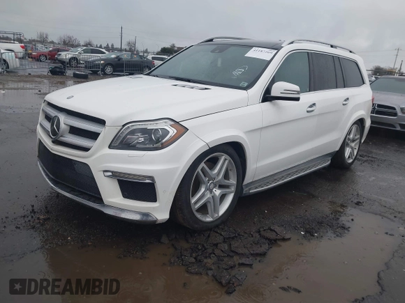 2014 Mercedes-Benz GL-Class GL 550 with VIN 4JGDF7DEXEA328392, listed as a IAAI auction lot 41187269 with 1 mi miles. Bid and sale history available at carsss.com. Image 17.
