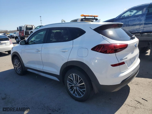 2020 Hyundai Tucson SEL with VIN KM8J3CAL7LU214868, listed as a Copart auction lot 48202125 with 36,525 mi miles and Salvage Title. Bid and sale history available at carsss.com. Image 2.