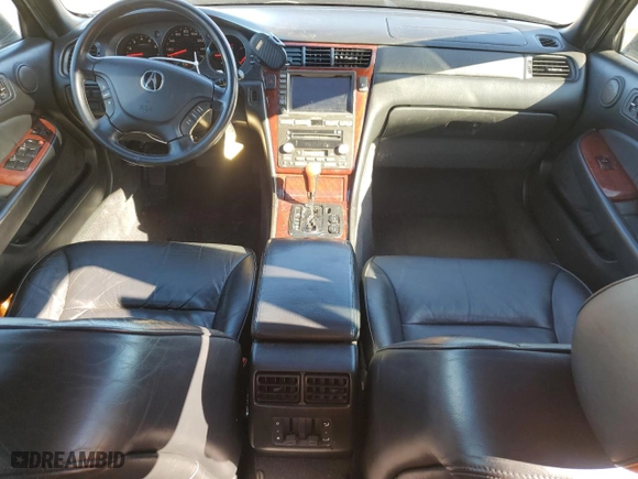 2004 Acura RL w/Navigation System with VIN JH4KA96604C000993, listed as a Copart auction lot 41854255 with NaN miles and Salvage Title. Bid and sale history available at carsss.com. Image 8.