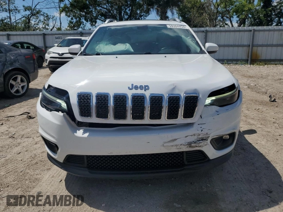 2020 Jeep Cherokee Lux with VIN 1C4PJLLX4LD517207, listed as a Copart auction lot 59304434 with 56,952 mi miles and Non repairable. Bid and sale history available at DreamBid. Image 5.