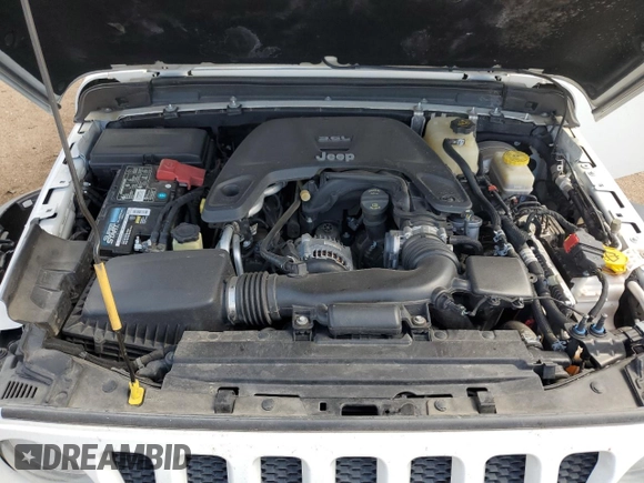 2018 Jeep Wrangler Unlimited Sport S z VIN 1C4HJXDG5JW136672, wystawiony jako Copart lot #60204425 z przebiegiem 151 411 mil mil oraz Szkoda całkowita • Salvage title. Historia ofert i sprzedaży dostępna na DreamBid. Obrazek 11.
