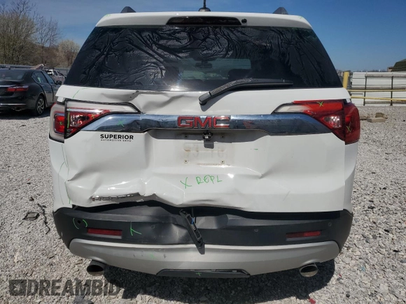 2019 GMC Acadia SLT with VIN 1GKKNMLS1KZ171549, listed as a Copart auction lot 49221025 with 82,565 mi miles and Salvage Title. Bid and sale history available at DreamBid. Image 6.