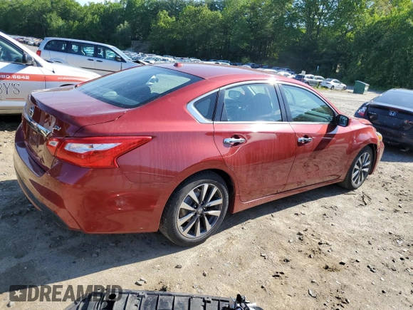 2017 Nissan Altima SV with VIN 1N4AL3AP8HC204490, listed as a Copart auction lot 58942625 with 77,334 mi miles and Salvage title. Bid and sale history available at DreamBid. Image 3.