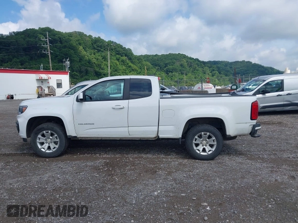 2022 Chevrolet Colorado 2WD LT with VIN 1GCHSCEA7N1256203, listed as a IAAI auction lot 42490706 with 42,378 mi miles and . Bid and sale history available at DreamBid. Image 14.
