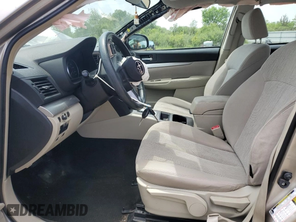 2014 Subaru Legacy 2.5i with VIN 4S3BMBA64E3018003, listed as a Copart auction lot 59803655 with 178,613 mi miles and Salvage title. Bid and sale history available at DreamBid. Image 7.