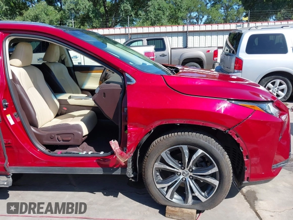 2019 Lexus RX with VIN 2T2ZZMCA5KC120521, listed as a IAAI auction lot 42061246 with 42,697 mi miles. Bid and sale history available at carsss.com. Image 6.
