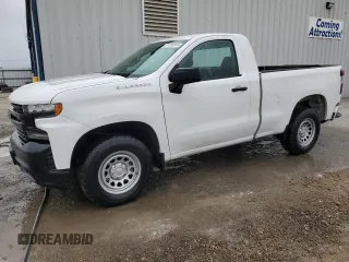 2021 Chevrolet Silverado 1500 Work Truck with VIN 3GCNWAEH1MG368245, listed as a Copart auction lot 87258974 with 18,897 mi miles and Clean Title. Bid and sale history available at carsss.com. Image 1.