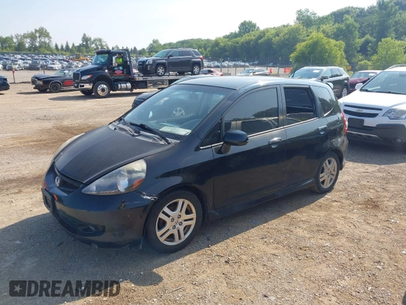 2007 Honda Fit Sport with VIN JHMGD38687S033127, listed as a IAAI auction lot 42722884 with 174,818 mi miles and . Bid and sale history available at DreamBid. Image 2.