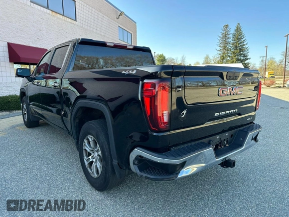 2022 GMC Sierra 1500 SLT with VIN 3GTU9DED6NG150613, listed as a Copart auction lot 60988005 with 335,056 mi miles and Clean title. Bid and sale history available at DreamBid. Image 3.