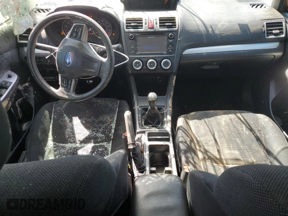 2015 Subaru Impreza 2.0i with VIN JF1GPAA6XFG243730, listed as a Copart auction lot 52238045 with 156,203 mi miles and Salvage title. Bid and sale history available at DreamBid. Image 8.
