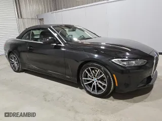 2024 BMW 4 Series 430i xDrive with VIN WBA43AT02RCR77255, listed as a Copart auction lot 49742745 with 17,944 mi miles and Clean Title. Bid and sale history available at carsss.com. Image 4.