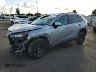 2020 Toyota RAV4 LE with VIN 2T3K1RFVXLC034798, listed as a Copart auction lot 44111085 with 42,011 mi miles and Clean Title. Bid and sale history available at DreamBid. Image 1.