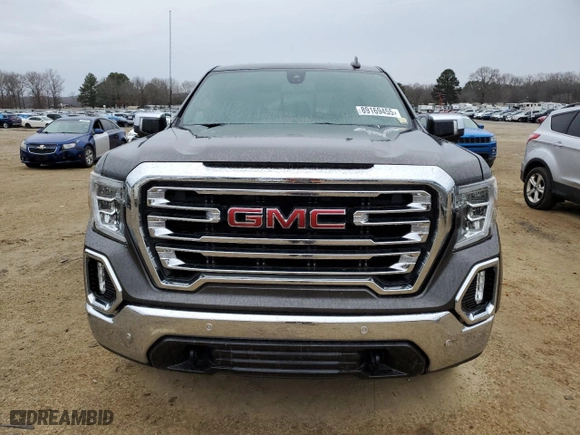 2019 GMC Sierra 1500 SLT with VIN 1GTU9DEL4KZ240863, listed as a Copart auction lot 89169455 with 46,485 mi miles and Salvage Title. Bid and sale history available at carsss.com. Image 5.