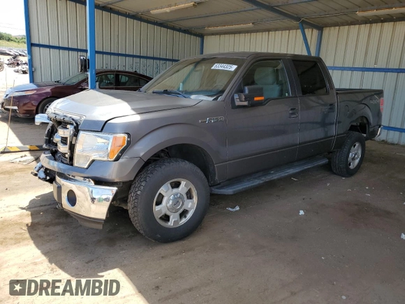 2013 Ford F-150 XL with VIN 1FTFW1EF9DKE84322, listed as a Copart auction lot 63344325 with 127,934 mi miles and Salvage title. Bid and sale history available at DreamBid. Image 1.