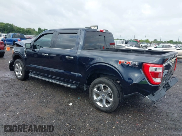 2021 Ford F-150 XL with VIN 1FTFW1E52MKD53675, listed as a IAAI auction lot 42492422 with 72,900 mi miles and . Bid and sale history available at DreamBid. Image 3.