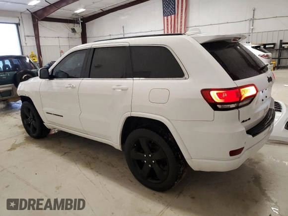 2015 Jeep Grand Cherokee Laredo with VIN 1C4RJFAG5FC150180, listed as a Copart auction lot 87975815 with 130,952 mi miles and Salvage Title. Bid and sale history available at carsss.com. Image 2.
