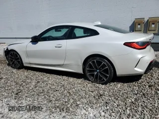 2021 BMW 4 Series M440i xDrive with VIN WBA13AR00MCF97899, listed as a Copart auction lot 50577695 with 23,817 mi miles and Clean Title. Bid and sale history available at DreamBid. Image 2.