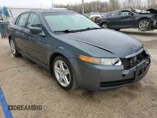 2005 Acura TL with VIN 19UUA66225A052324, listed as a Copart auction lot 51830865 with 79,251 mi miles and Salvage Title. Bid and sale history available at carsss.com. Image 4.