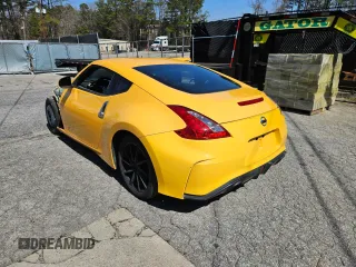2017 Nissan 370Z with VIN JN1AZ4EH9HM955466, listed as a Copart auction lot 55165475 with 151,694 mi miles and Salvage Title. Bid and sale history available at carsss.com. Image 3.