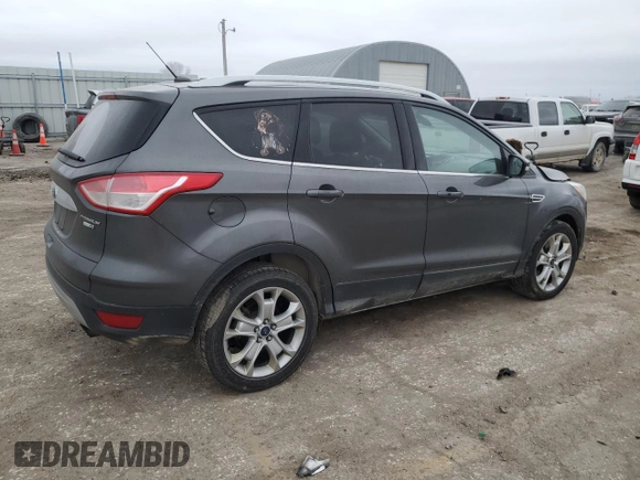 2016 Ford Escape Titanium with VIN 1FMCU9J93GUA62090, listed as a Copart auction lot 47458655 with Not Provided miles and Salvage Title. Bid and sale history available at DreamBid. Image 3.