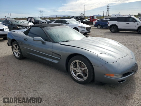 2003 Chevrolet Corvette with VIN 1G1YY32G035124308, listed as a Copart auction lot 53485535 with 83,496 mi miles and Salvage Title. Bid and sale history available at carsss.com. Image 4.