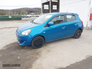 2015 Mitsubishi Mirage DE with VIN ML32A3HJ0FH060300, listed as a IAAI auction lot 41918985 with 132,784 mi miles. Bid and sale history available at carsss.com. Image 2.