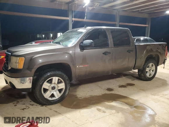 2007 GMC Sierra 1500 with VIN 2GTEK13Y771598951, listed as a Copart auction lot 42425705 with 260,348 mi miles and Salvage Title. Bid and sale history available at DreamBid. Image 1.