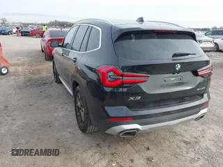 2023 BMW X3 sDrive30i with VIN 5UX43DP01P9S20838, listed as a IAAI auction lot 41696096 with 40,922 mi miles and . Bid and sale history available at DreamBid. Image 3.